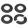 M METERXITY 4-Pack Wall Split Flange, for 2.5 Inch/63mm OD