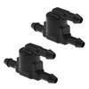 VGOL 2PCS Windscreen Washer Non Return Valve Check Hose Tee