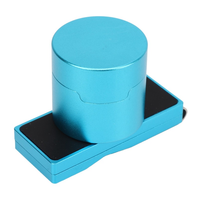 Magnetic Billiard Chalk Holder Aluminium Alloy Round Snooker Cue Chalk