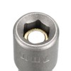 Sourcingmap 2 Pcs 1/4" Quick-Change Hex Shank 7mm Magnetic Nut