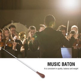 Music Band Conductor Baton,Music Conductor Baton Wood Handle Music Conductor Baton ,Conductors Baton For Symphony Leader Choral Director Accessories…