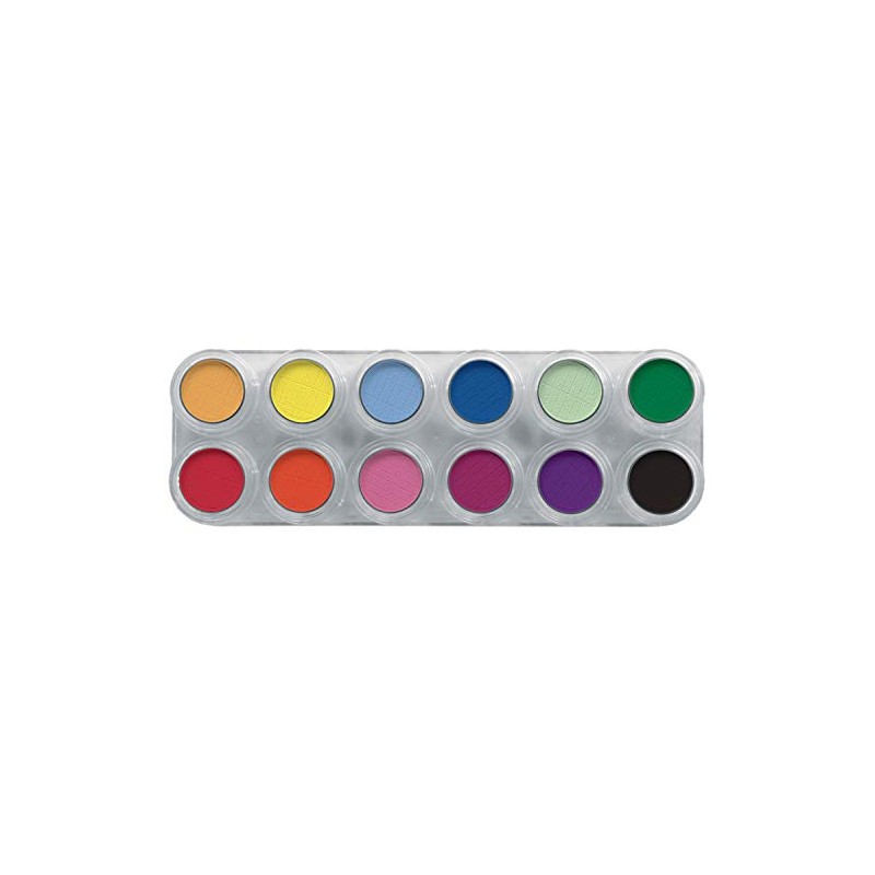 Grimas Eyeshadow/Rouge Ra, Colourful and Professional Make-Up, Highly Pigmented