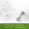 Amig - Set of 2 Pot Hinges Super Angled Nickel-Plated