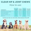 Dog Hip and Joint Support Supplement - Glucosamine Chondroitin, MSM,