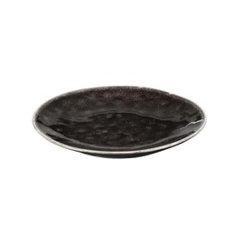 'Beiteller Plate Small Side Plates Set of 2 Diameter 15 cm "Nordic Coal Brown Charcoal by Broste Copenhagen