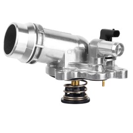 LOREADA Aluminium Engine Coolant Thermostat Housing Assembly 68217305AE for 2017-2025 Chrysler Pacifica 2020-2024 Voyager 2022-2025 Ram ProMaster 1500 2500 3500 3.6L Replace NO. 902-3114 68217305AG