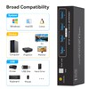 ATLAHET 8K HDMI+Displayport Dual Monitor KVM Switch 2 Monitors 2
