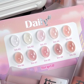 The Gel Shop Daily Shop 10 items, non-wipe syrup gel / 더젤샵 데일리샵 10종 단품 논와이프 시럽젤