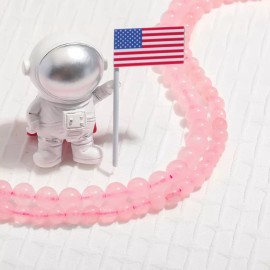 Jewelry Making DIY Pink Rose Quartz 6mm Loose Beads