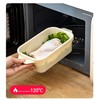 Yutry&lyin 3PCS Rectangle Plastic Food Storage Box Sets with Lids,