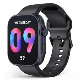 Smart Watch, PPG Blood Pressure Monitor, AI Running Plan, 3ATM Waterproof Fitness Tracker, 1.99" AMOLED Display, Heart Rate Blood Oxygen Sleep Monitoring, Smartwatch Compatible with Android and iOS