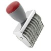 Sourcingmap 9 Digit Number Stamp, Rubber Changeable Rotating Number Stamp
