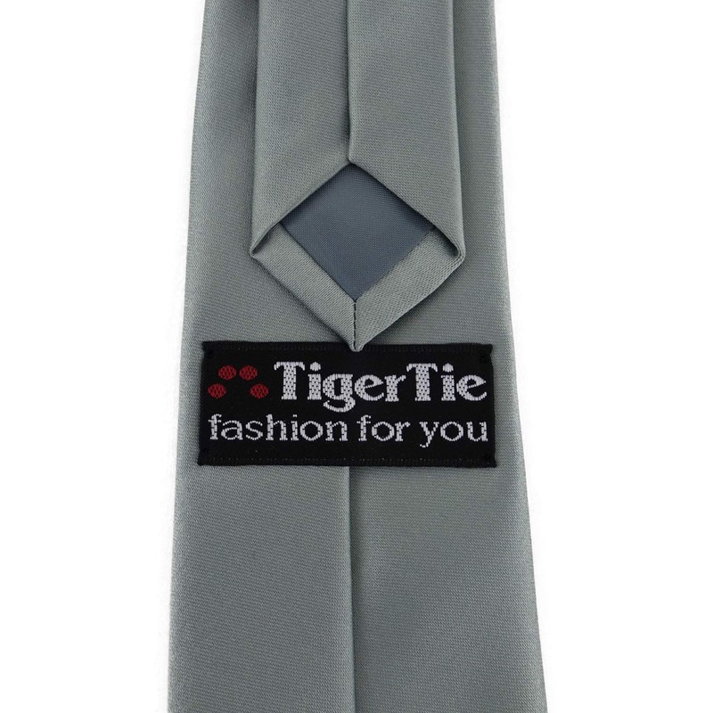 TigerTie Designer Security Safety Tie Plain Pre-tied with Elastic Band,