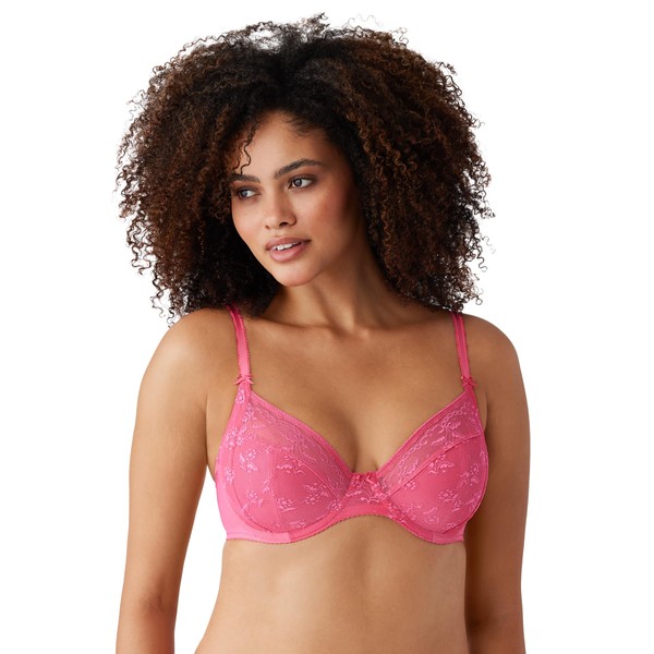 Wacoal Womens Lifted in Luxury Full Figure Lace Unlined Underwire