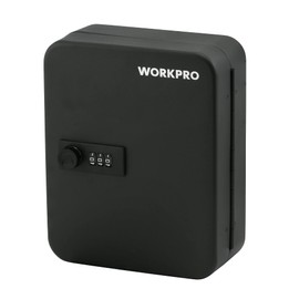 WORKPRO W082082 20 Key Steel Cabinet with Combination Lock 8 In. x 6.3 In. x 3 In. (Single Pack)