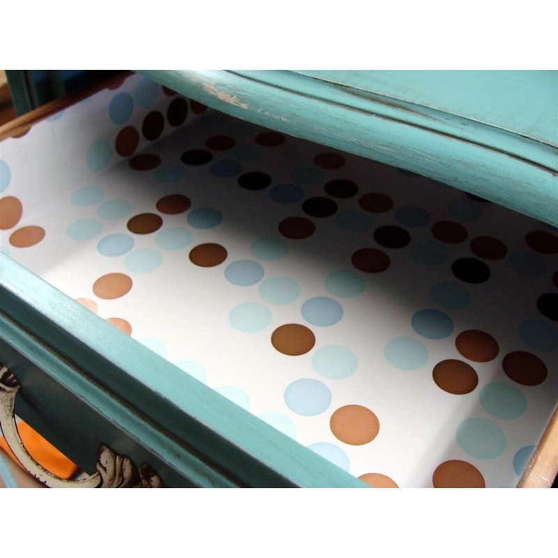 Con-Tact Brand Self-Adhesive Vinyl Drawer and Shelf Liner, 18''x9', Blue
