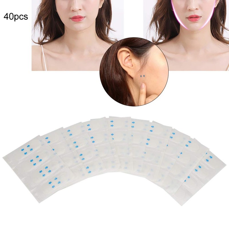 Invisible V-shaped lift stickers, V-line chin lifting pads, face lift