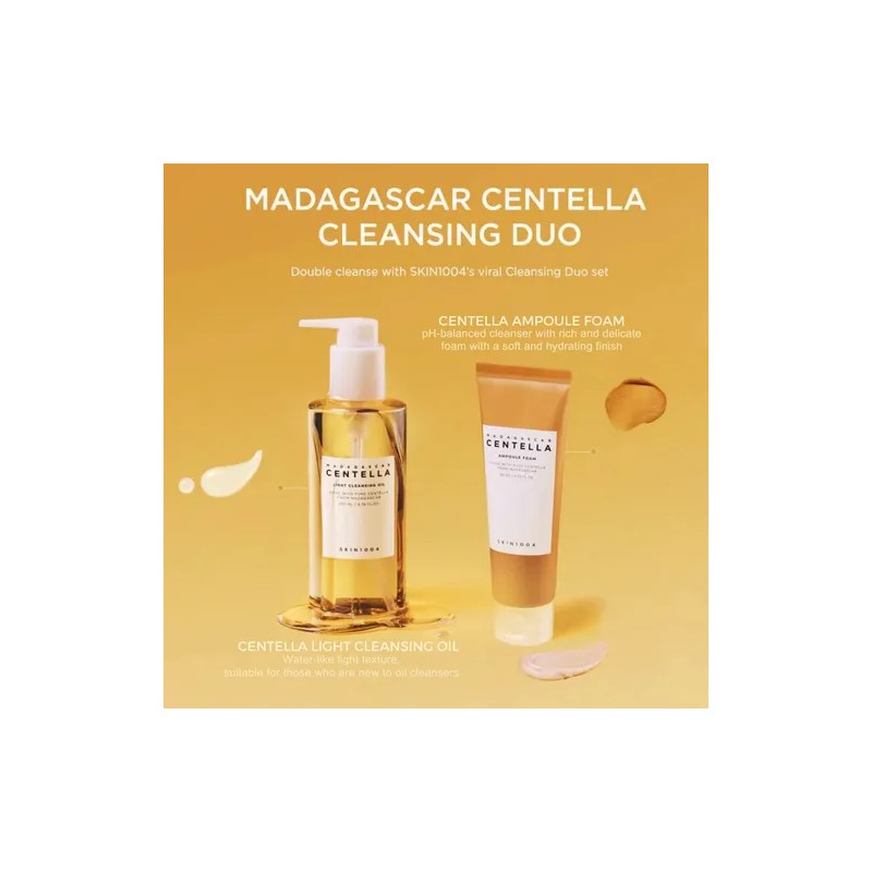 Centella Double Cleansin Pack Skin1004 200 Y 125ml 2 Piezas