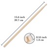 OIETON OIETON 2 Pairs Drum sticks 5A Classic Maple Wood