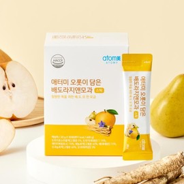 Atomy Pear Blossom & Quince Stick 20g x 30 packs / 애터미 배도라지앤모과 스틱 20g x 30포