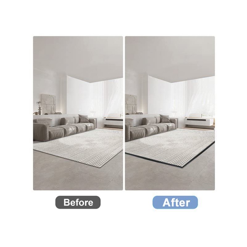 10Ft Floor Transition Strip, Self Adhesive Carpet Edging Trim Strip,