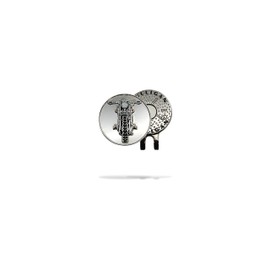 MULLIGAN HOOLIGAN Motorcycle Golf Ball Marker + Magnetic Hat Clip, Funny and Unique Golf Gifts, Premium Quality, The for Your Favorite Golfer, Golf Accessories for Any Occasions