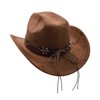 Western Cowboy Hat for Men Cowgirl Hat for Women Wide