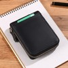 Wallets for Men Genuine Leather Wallet RFID Zip Around Bifold