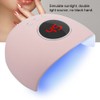 24W LCD Display UV Nail Dryer Dual Light Sources Gel