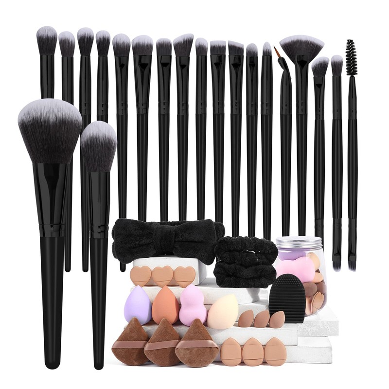 MAANGE 40 Piece Brochas para Maquillaje Kit Completo Profesional con