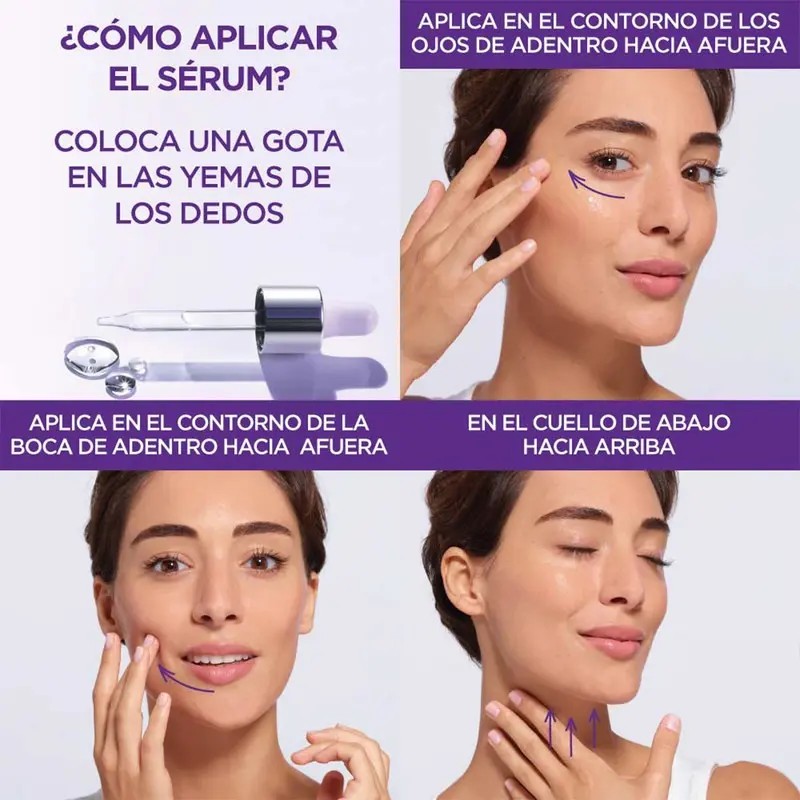 Kit Oréal Paris Sérum Ácido Hialurónico Crema Gel
