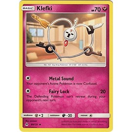 Klefki - 89/131 - Uncommon - Reverse Holo - Forbidden Light