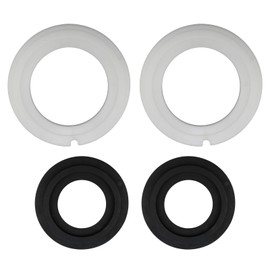 Cildea RV Toilet Seal Kit Replacement fit for Dometic Sealand Vacu Flush Toilets 110 111 210 510,Flush Toilets - Without Overflow Holes,385311462 385310677(2 Sets)