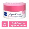 Nivea Gel Crema Facial Agua Rosas Ácido Hialurónico Todo Tipo