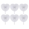 Toddmomy 48 Pcs Blank Fans Paper Folding Fans Handheld White