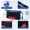 WORKPRO 12" Tool Pouches with Zipper, Heavy-Duty Small Tool Bag,