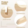 OMISTAR 5 Pcs Folding Room Divider Stands, Wooden Privacy Screen