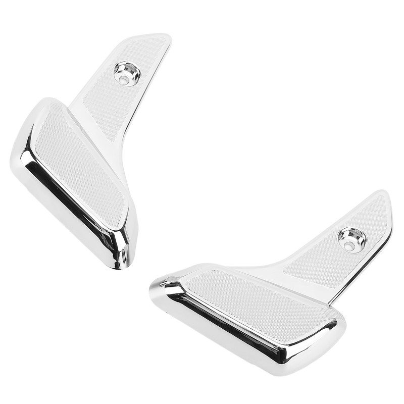 1 Pair Motorcycle Rear Foot Rest Electroplated Plastic Passenger Foot