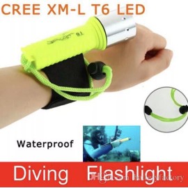 CREE Waterproof 1600LM CREE XM-L T6 LED Diving Flashlight Underwater - NEW!