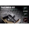 WARRIORLAND IWB Kydex Leather Holsters For Glock 17/19/26/44/45(GEN 1-5)&G23/32(GEN 1-4)