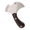 Leather Round Knife DIY One Piece Grinding Powder Steel Incisive