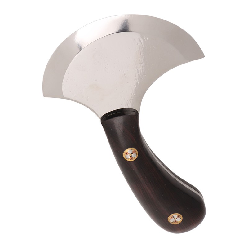 Leather Round Knife DIY One Piece Grinding Powder Steel Incisive