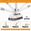 cepillo para polvo de limpieza 4 en 1 para ducha,