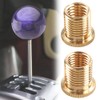 6-Piece Shift Knob Adapter Universal Car Shift Replacement Screws Shift