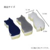 Wise CARAful AS-001 Antibacterial Soft Kitchen Sponges, Cats, Set of