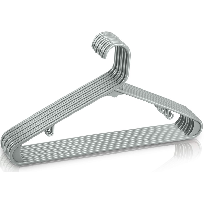 Utopia Home Plastic Hangers 20 Pack - Space Saving Clothes