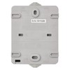 EMOS Waterproof Cross Switch with Rocker Switch Grey Black Colour