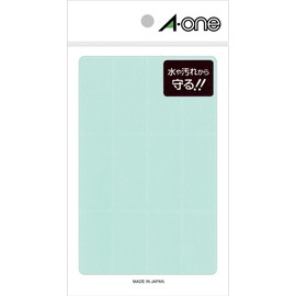 エーワン 透明保護ラベル バーコード用 8シート 08379