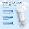 Madagascar Centella Sunscreen, Fit Sun Serum-Cica Wather, Lightweight Spf 50+