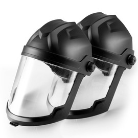 STAHLWERK Grinding Helmet Face Protection with Face Visor and Protective Mask for Grinding Very Light with Large XL Visor, Comfortable to Wear Thanks to Comfortable Premium Headband